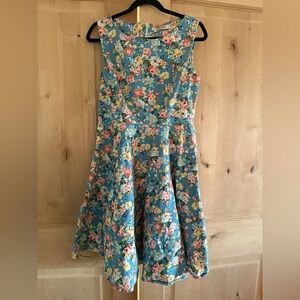 Grace Karin floral a-line dress